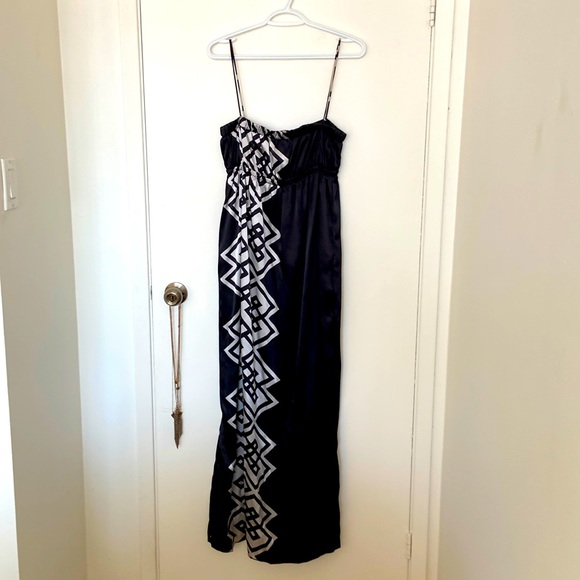 Mendocino Satin Maxi dress - Picture 1 of 3